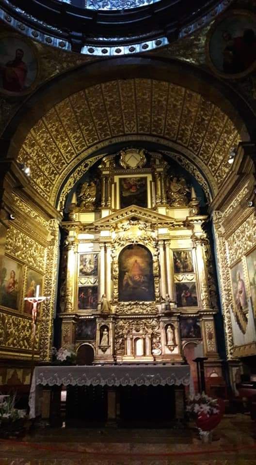 Altar dari gereja Santa Maria de Lluc/dokpri