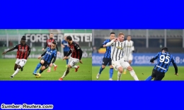 Serie A 2020/21 seru! Gambar: diolah dari Reuters.com