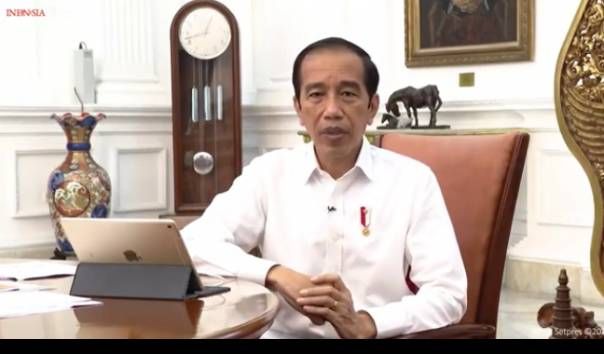 Jokowi mencabut Perpres terkait investasi baru (minuman beralkohol) setelah mendengar masukan masyarakat. Foto: kompas.tv.