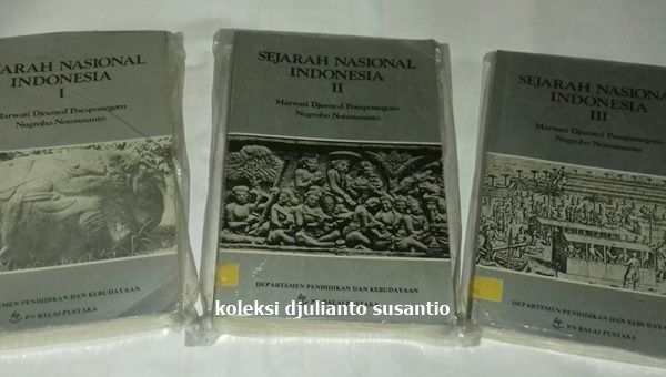Buku babon Sejarah Nasional Indonesia 6 jilid, kini sudah ada edisi pemutakhiran (Dokpri)