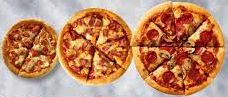 Personal, Medium dan Large Pizza