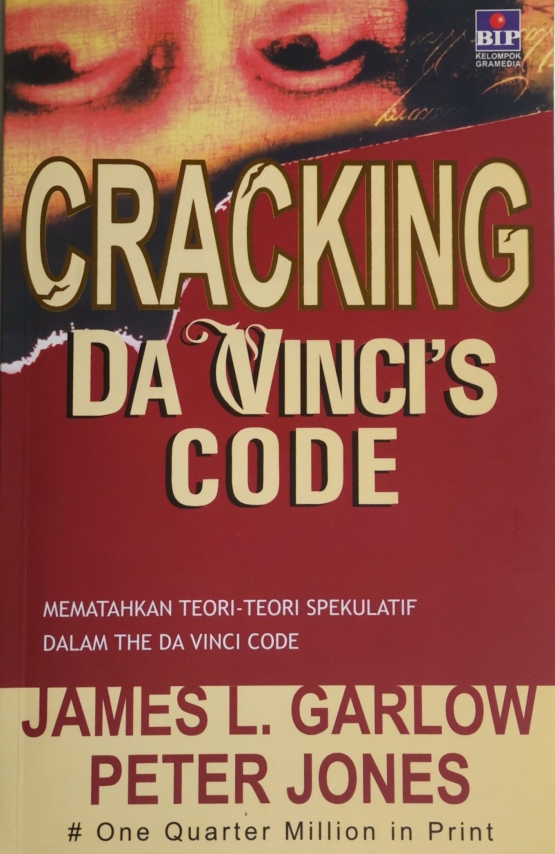 Novel bantahan untuk Da Vinci Code. Sumber: koleksi pribadi