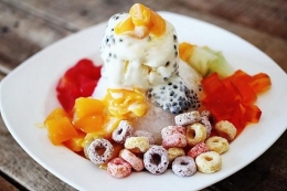 Fruit Bingsoo. (Effendy Wongso/Dok. Pribadi)