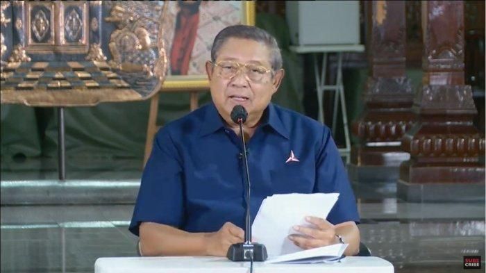 Ketua Majlis Tinggi Partai Demokrat, Susilo Bambang Yudhoyono (tribunnews.com)