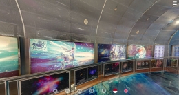 Tangkapan layar tur virtual Planetarium Jakarta, Minggu (7/3/2021)