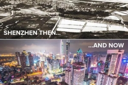 Kota Shenzhen Sebelum dan Sesudah KEK - Sumber: seekingalpha.com