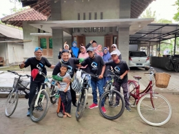 Gowes juga untuk silaturahim Gembulers (dokpri) 