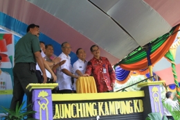 Launching Kampung KB Teluk Kemang 2017