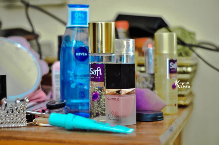 Beberapa produk kosmetik. (Foto oleh Kazena Krista/Dok. Pribadi)