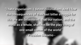 Pidato Sukarno pada tahun 1960 dalam kongres PBB di New York, AS, yang berjudul To Build The World Anew. | Diolah dari viva.com