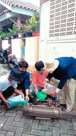 Kegiatan penyemprotan Fogging