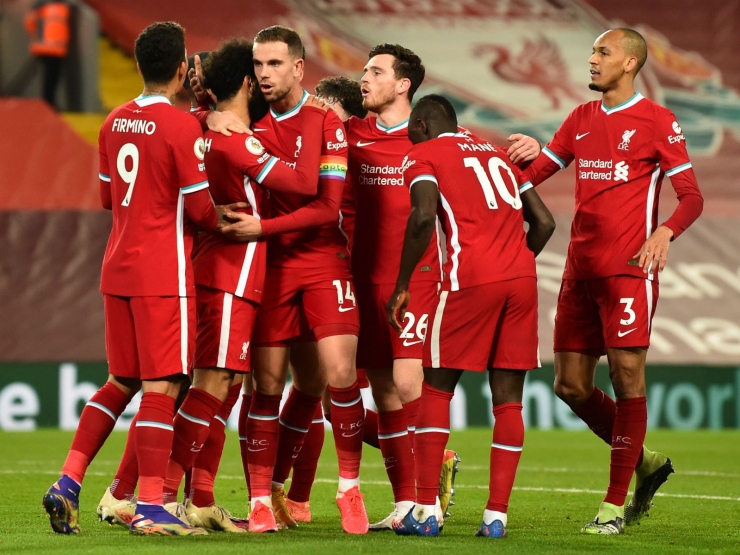 Liverpool selebrasi gol (Foto Liverpoolfc.com)
