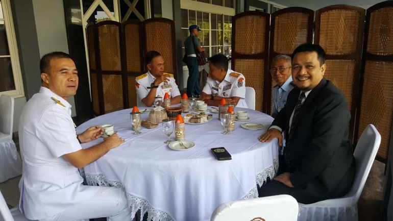 Bersama kolega dari Indonesian Navy (dokpri)