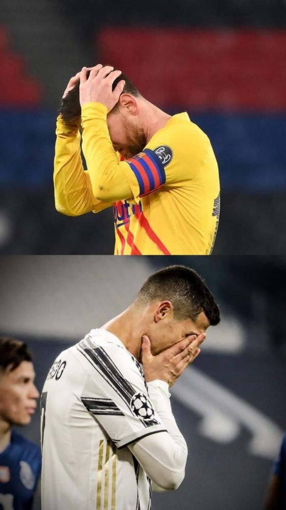 Langkah Messi dan Ronaldo terhenti di babak 16 Besar (dokpri)
