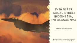 Deskripsi : F-16 Viper Gagal Dibeli Indonesia, ini Alasanya (Dok. pribadi)