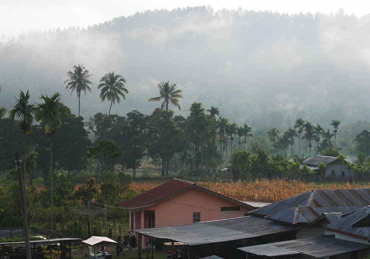 Pemandangan pagi di Blangkejeren (Foto pribadi)