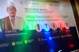 Spanduk Tastafi Banda Aceh di Hotel Grand Permata Hati (Doc Rachmad Yuliadi Nasir/Istimewa)