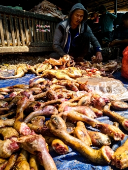 Daging bebek siap diolah menjadi beragam kuliner yang menyehatkan (Dokumentasi Mawan Sidarta) 