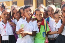 Anak-anak Timor Leste (kupang.tribunnews.com)