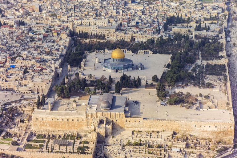 Kompleks Al-Aqsa di Jerusalem. Sumber: Godot13/wikimedia