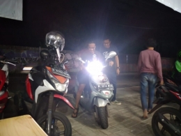 Saat Teman Test Ride (Dok. Pribadi)