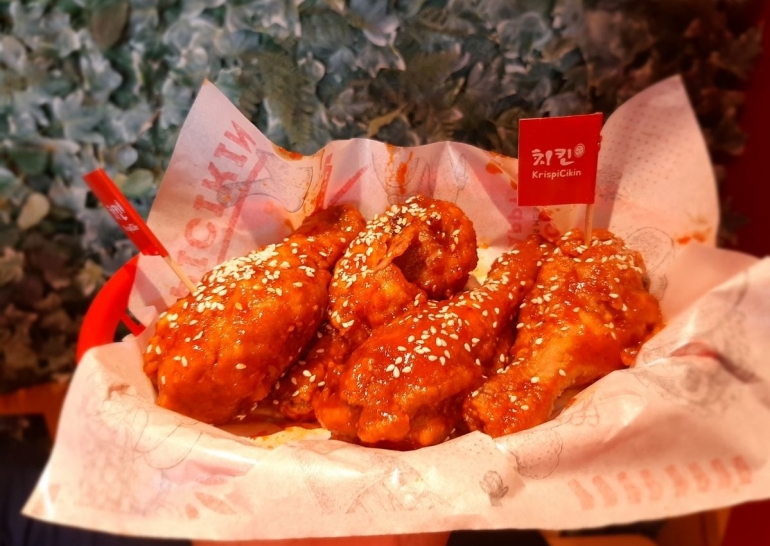 Wings Ganjang Soy Garlic / dokpri