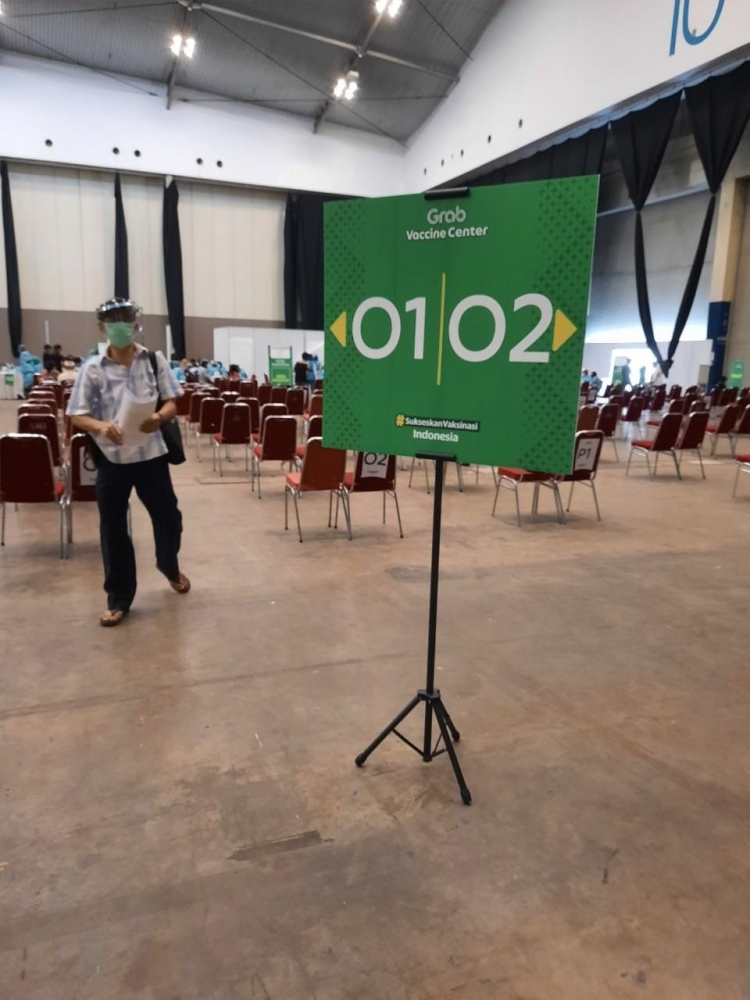 Menuju Screening (Dokumentasi pribadi)