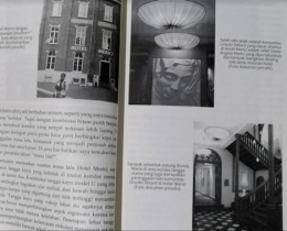 Napak tilas penulis di Hotel Merici, bekas Asrama Ursulin di Sittard, Belanda (Jejak Cinta hlm. 16-17, dokpri)
