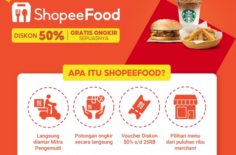 Apa itu Shopee Food? (tangkapan layar pribadi dari website Shopee Food)