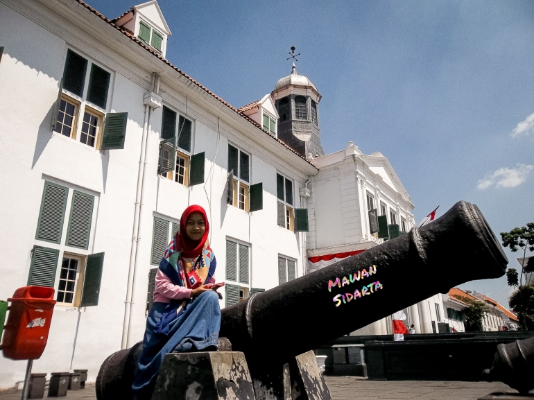Balai Kota Batavia (Jakarta) yang lama yang kini difungsikan sebagai Museum Sejarah Jakarta (Dokumentasi Mawan Sidarta)