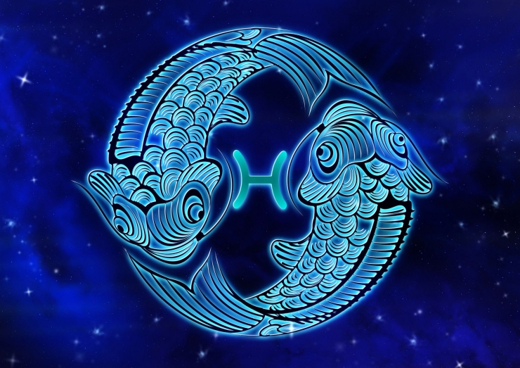 Zodiak Pisces sangat erat kaitannya dengan elemen air yang diwakili oleh lambang ikan (Darkmoonart_de/Pixabay)