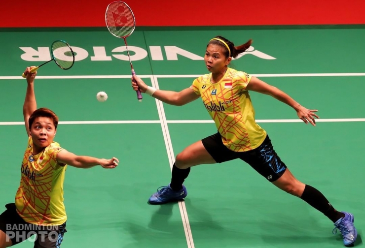 Greysia Poli dan Apriyani yang mencoba memenangkan gelar / sumber : https://www.instagram.com/badmintonphoto_official/