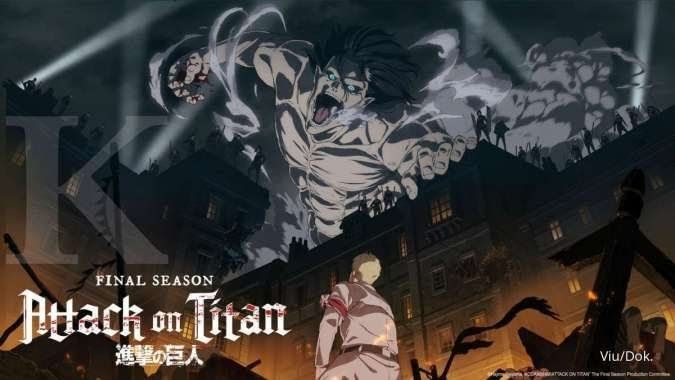 Ilustrasi Anime Attack on Titan via kontan.co.id