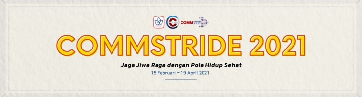 Logo CommStride 2021-Dokumen Pribadi