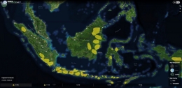 Potensi cuaca ekstrem (10-16 Februari 2021) di Indonesia. (bmkg.go.id)