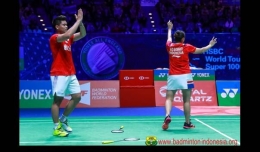 Praveen Jordan/Melati Daeva Oktavianti . Sumber: Badminton Indonesia & Kompas TV