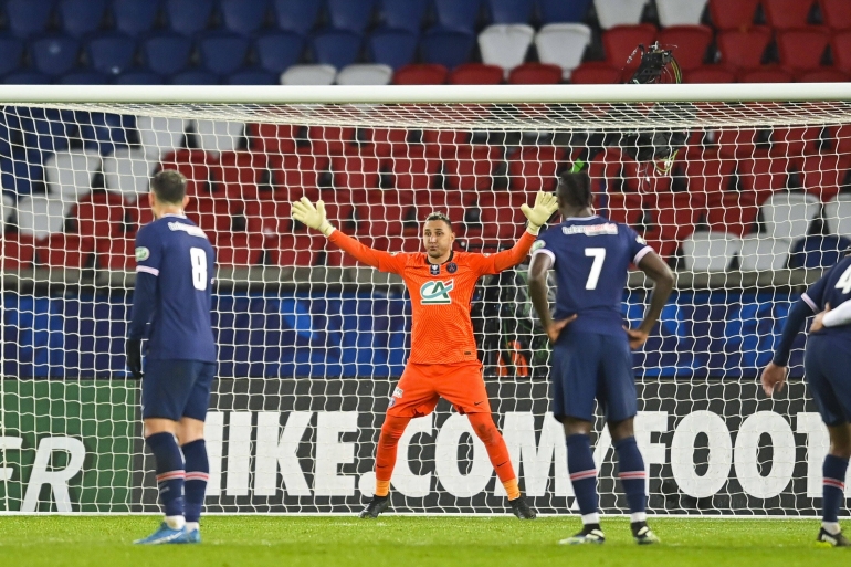 PSG melawan Lille di Coupe de France. (via psgtalk.com)