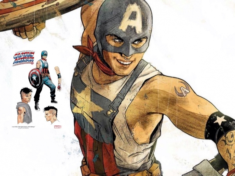 Inilah sosok Aaron Fischer alias Captain America versi terbaru besutan Marvel (doc.Hollywood Reporter/ed.WSu)