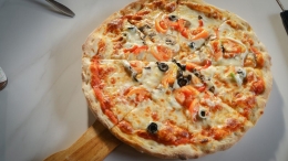 Pizza Vegetariana (dpc. Riana)