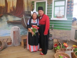 Foto dengan pakaian tradional Belanda (dok Pribadi)