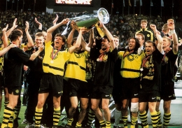 Dortmund meraih piala Liga Champions perdana di musim 1996/97-Sumber: dortmund.de 