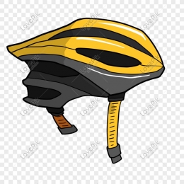 Ilustrasi helm sepeda, Sumber: id.lovepik.com