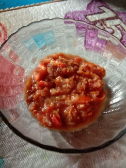 Bumbu sambal untuk menumis (dokpri)