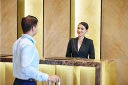 Ilustrasi receptionist hotel - freepix.com