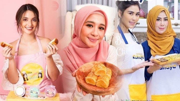 Kue-kue artis | Sumber foto: tribunnews.com