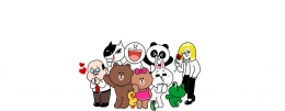 Karakter-karakter LINE Friends. (Sumber gambar: linefriends.com)