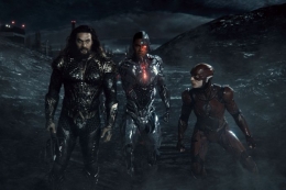 Aquaman, Cyborg dan Flash | Dok. HBO Go 