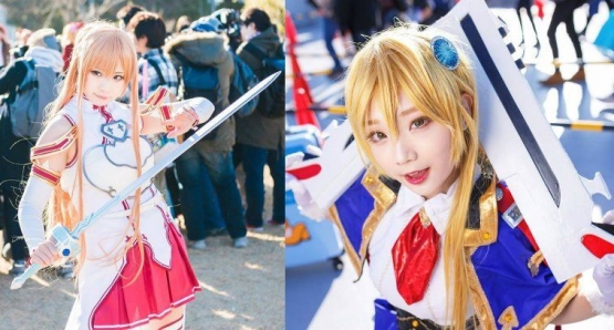 Seseorang melakuakn cosplay. Sumber: Dafunda.com