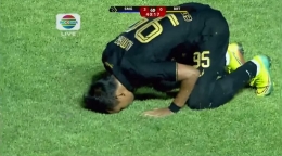 Gol PSIS Semarang oleh Komarodin . Sumber : Indosiar