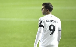 Patrick Bamford, striker Leeds United. (via EPA Photo)